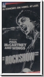 Paul McCartney & Wings: Rockshow. VHS