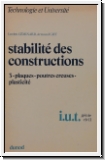 Gminard/Giet: Stabilit des constructions (tome 3)
