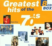 Various artists: Greatest hits of 70s. 8 CD Box
