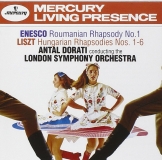 Enesco/Liszt: Roumanian Rhapsody No.1/Hungarian Rhapsodies No.1-6. CD